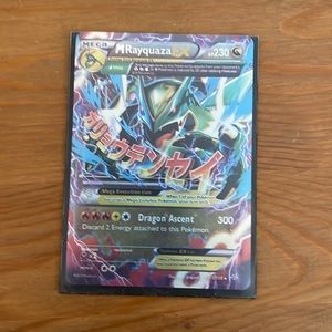 Mega Rayquaza EX Pokémon card